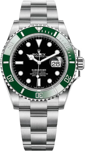 Rolex Submariner "Starbucks" Date 41mm Stainless Steel Green Bezel - 126610LV MK1