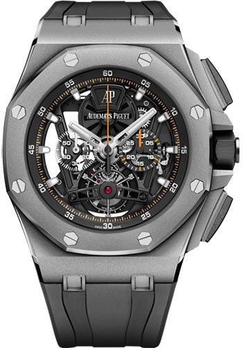 Audemars Piguet Royal Oak Offshore Tourbillon Chronograph Watch - 26407TI.GG.A002CA.01