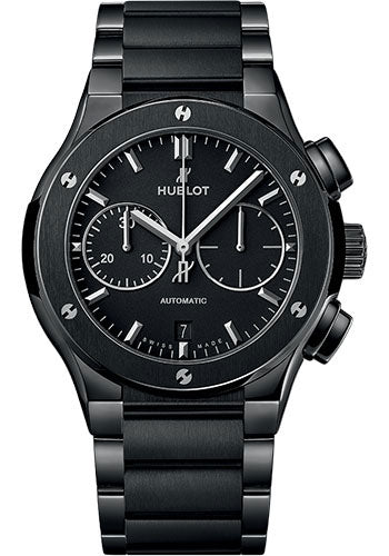 Hublot Classic Fusion Chronograph Black Magic Bracelet Watch - 520.CM.1170.CM