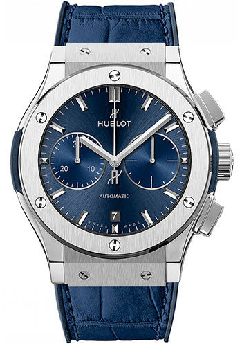 Hublot Classic Fusion Blue Chronograph Titanium Watch - 541.NX.7170.LR