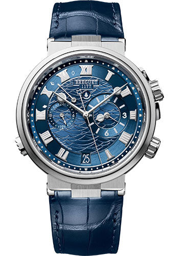 Breguet Marine Alarme Musicale 5547 Watch - 5547BB/Y2/9ZU