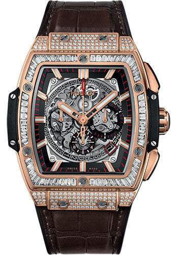 Hublot Spirit Of Big Bang King Gold Jewellery Watch - 45 mm - Sapphire Dial - 601.OX.0183.LR.0904