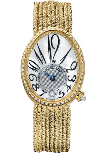 Breguet Reine de Naples 8918 - Yellow Gold Case - Mother-Of-Pearl Dial - Yellow Gold Chain Bracelet - 8918BA/58/J39/D00D