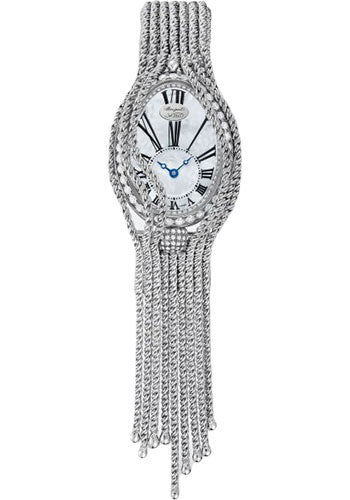 Breguet Reine de Naples 8928 - White Gold Case - Mother-Of-Pearl Dial - White Gold Chain Bracelet - 8928BB/51/J60/DD0D