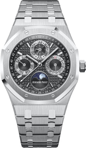 Audemars Piguet Royal Oak Perpetual Calendar "Japan" Platinum Gray Dial | 26597PT.OO.1220PT.01