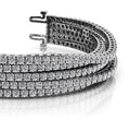 Multi Strand Flexible Diamond Tennis Bracelet Lab-Grown Diamond  with 4.60 ct.(finished) 1.3mm