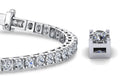 Classic 4 Prong Diamond Tennis Bracelet with 16.50 ct.(finished) 5.0mm