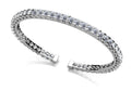 Classic Four Prong Flexible Diamond Bangle Lab-Grown Diamond  with 5.50 ct.(finished) 3.2mm