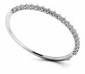 Blossoming Florals Diamond Bangle Lab-Grown Diamond  with 2.88 ct.(finished) 3.5mm