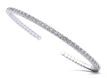 Brilliant Cut Round Diamond Flexible Bangle Lab-Grown Diamond  with 6.24 ct.(finished) 3.5mm