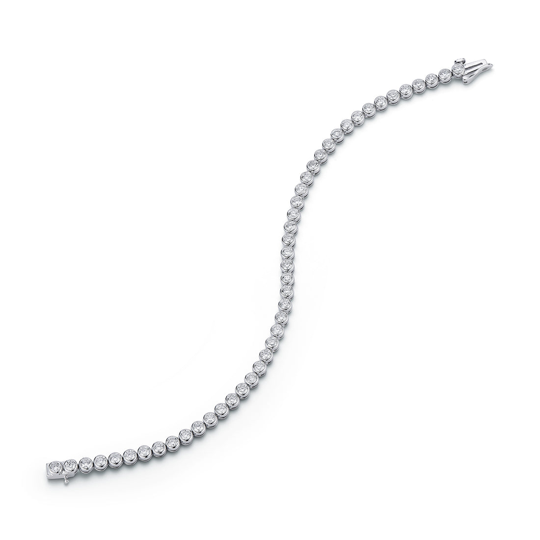 Diamond Bezel Tennis Bracelet