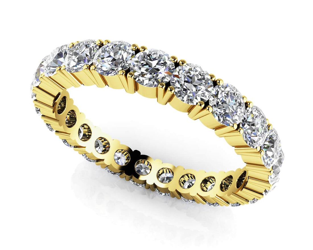 Everlasting Love Four Prong Diamond Eternity Ring Lab-Grown Diamond  with 0.56 ct.(finished) 1.5mm