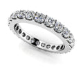 Shared Prong Diamond Eternity Band Lab-Grown Diamond  with 0.60 ct.(finished) 1.5mm