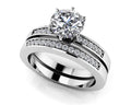 Twenty Five Hours A Day Bridal Set Lab-Grown Diamond  with 1.13 ct. (1.00 ct. center diamond)