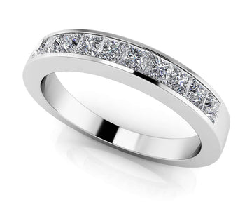 It Is A Ten Diamond Band Lab-Grown Diamond  with 1.55 ct.(finished) 3mm