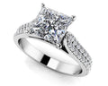 Princess Cut Diamond Splendor Engagement Ring Lab-Grown Diamond  with 1.63 ct. (1.25 ct. center diamond)