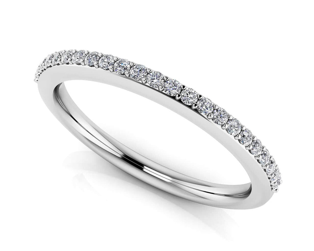 Dazzling Dreams Diamond Wedding Band Lab-Grown Diamond  with 0.18 ct.(finished) 1.2mm