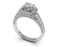 Luminous Diamond Engagement Ring Lab-Grown Diamond  with 2.01 ct. (1.25 ct. center diamond)