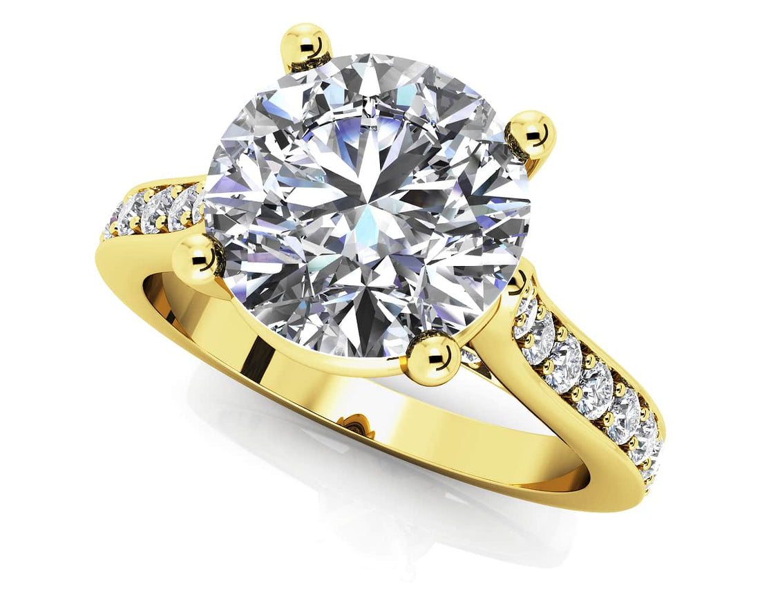 Timeless Love Diamond Engagement Ring Diamond  with 2.39 ct. (2.00 ct. center diamond)