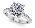 A Dream Come True Engagement Diamond Ring Lab-Grown Diamond  with 2.21 ct. (2.00 ct. center diamond)