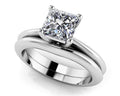 Infinite Love Solitaire Engagement Ring Set Lab-Grown Diamond  with 2.00 ct.(finished) 7mm