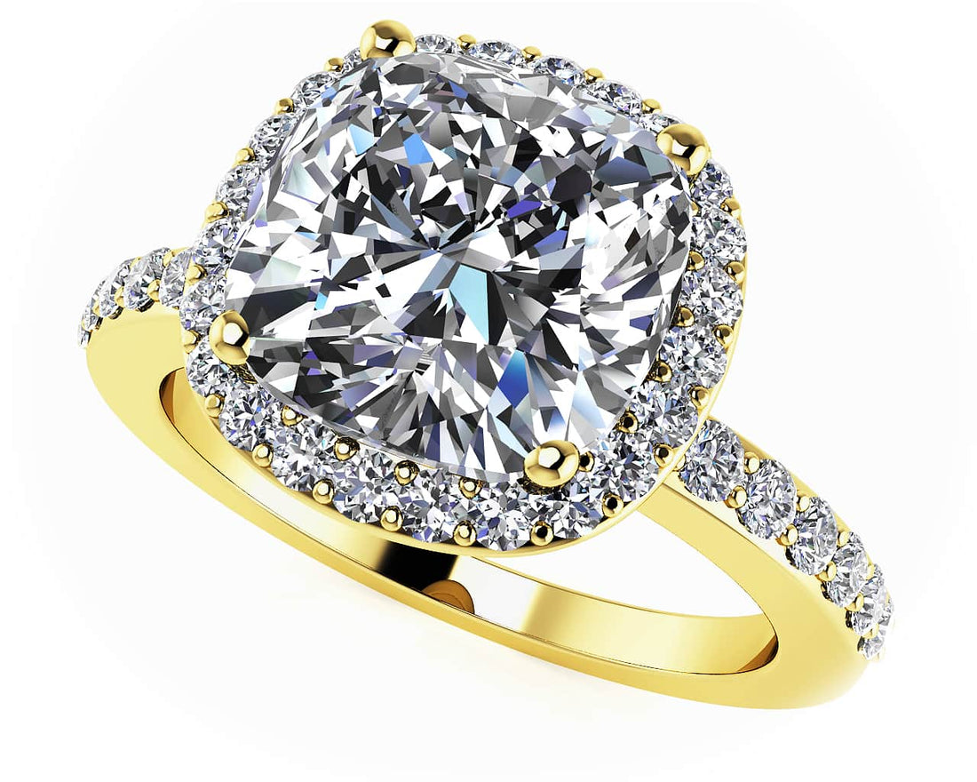 Always Yours Engagement Ring Lab-Grown Diamond  with 2.37 ct. (2.00 ct. center diamond)