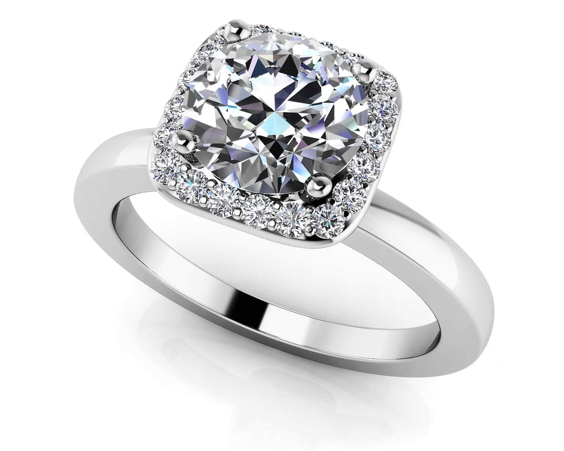 Elegant Dreams Engagement Ring Diamond  with 2.17 ct. (2.00 ct. center diamond)