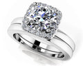 Journey Bridal Set Lab-Grown Diamond  with 1.65 ct. (1.50 ct. center diamond)