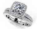 Loving Journey Bridal Set Lab-Grown Diamond  with 0.80 ct. (0.25 ct. center diamond)