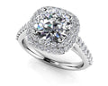 Forever Yours Engagement Ring Diamond  with 2.64 ct. (2.00 ct. center diamond)