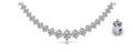 Diamond Crescendo Necklace Diamond  with 15.08 ct.(finished)