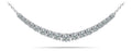 Classic Graduated Tennis Necklace With Chain Lab-Grown Diamond  with 2.01 ct.(finished)