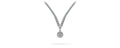 Remarkable Plunging V Neck Diamond Necklace Lab-Grown Diamond  with 8.75 ct.(finished)