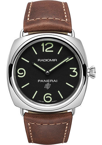 Panerai Radiomir Base Logo - 45mm - Polished Steel - PAM00753