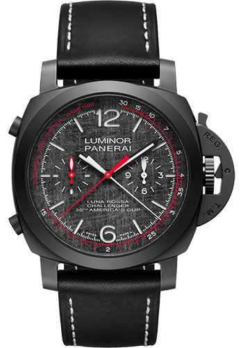 Panerai Luminor Luna Rossa Chrono Flyback - 44mm - Black Ceramic - PAM01037