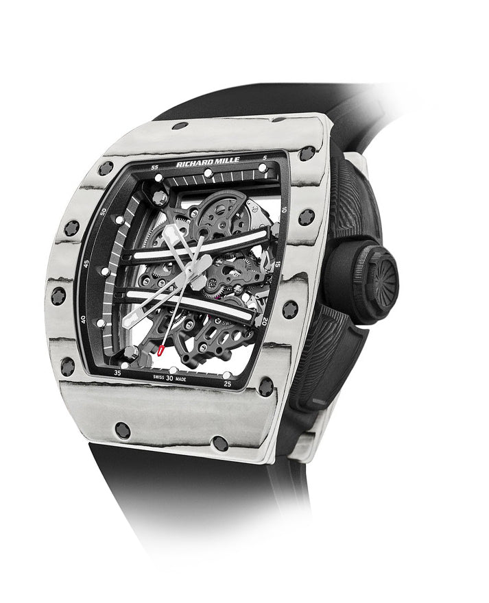 Richard Mille Yohan Blake Ultimate Edition Manual WInding Carbon Quartz TPT RM 61-01 - BRAND NEW