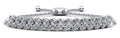 Marquise Illusion Adjustable Diamond Bracelet Lab-Grown Diamond  with 3.60 ct.(finished) 2.5mm