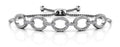 Love Open Oval Adjustable Bracelet Lab-Grown Diamond  with 0.98 ct.(finished) 1.2mm