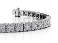 Round Diamond Blossom Tennis Bracelet Lab-Grown Diamond  with 4.88 ct.(finished) 2mm