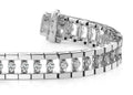 Track Link Diamond Bracelet Lab-Grown Diamond  with 2.50 ct.(finished) 2.25mm