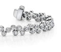 Diamond Bubble Bracelet Lab-Grown Diamond  with 1.64 ct.(finished) 1.5mm, 1.7mm, 1.9mm