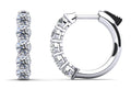 Hypnotic Diamond Hoop Earrings Lab-Grown Diamond  with 2.90 ct.(finished) 4.25mm