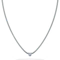 Timeless Dreams Brilliance Heart Diamond Necklace Lab-Grown Diamond  with 8.22 ct.(finished) 2.2mm, 7.5mm