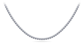 Timeless Dreams Riviera Diamond Necklace Lab-Grown Diamond  with 4.98 ct.(finished) 1.8mm