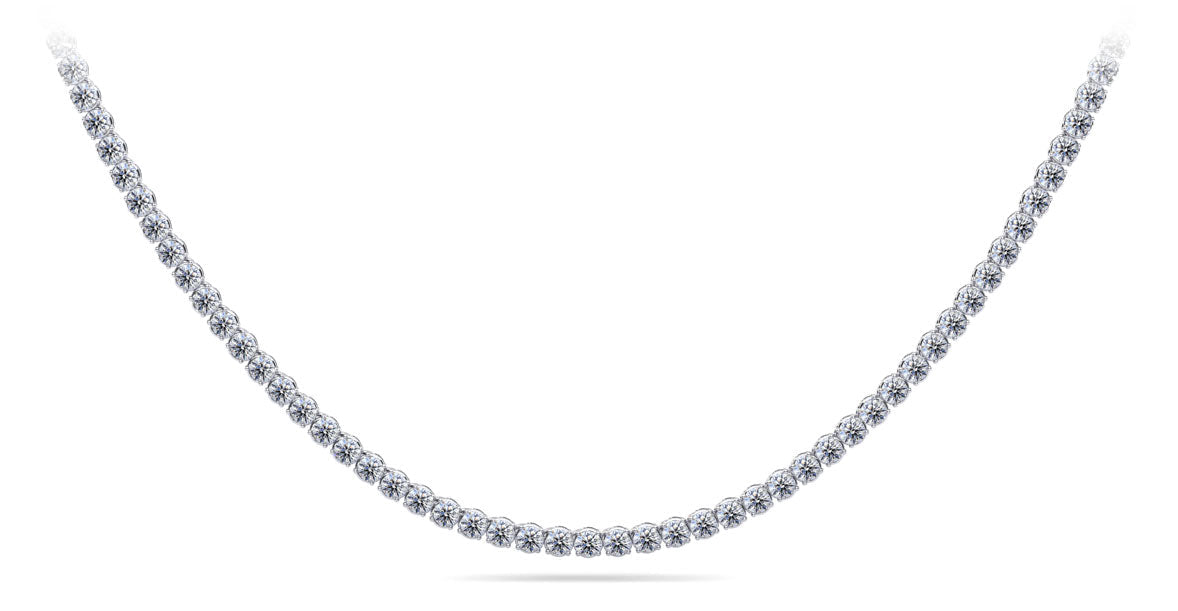 Timeless Dreams Riviera Diamond Necklace Diamond  with 4.98 ct.(finished) 1.8mm