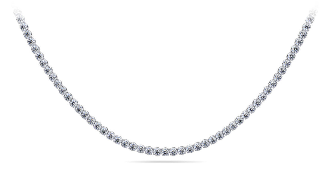 Timeless Dreams Riviera Diamond Necklace Diamond  with 13.34 ct.(finished) 3mm