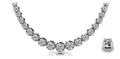 Diamond Strand Necklace In Lab-Grown Diamond  with 6.89 ct.(finished)