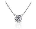 Simply Divine Diamond Solitaire Pendant Diamond  with 1.25 ct.(finished) 7mm