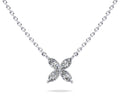 Flower Marquise Diamond Pendant Diamond  with 0.40 ct.(finished) 4x2mm