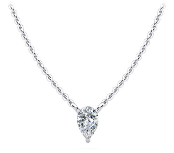 Pear Shape Dream Diamond Pendant Diamond  with 0.50 ct.(finished) 7x4.5mm